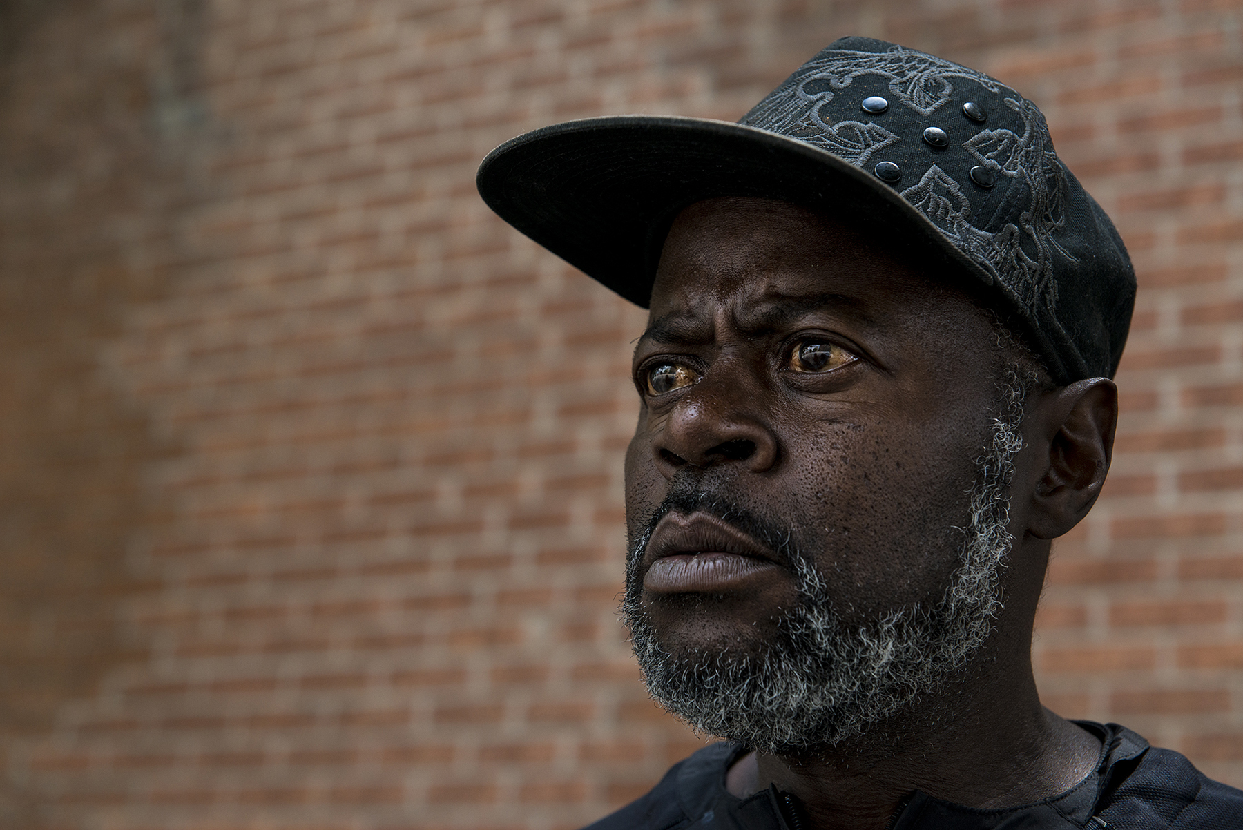 Duane Ronald Neal, 57, is a resident of the West End, a low-income neighborhood in downtown Cincinnati. He said shootings in the community have left voters disillusioned, especially among African-Americans. (Roman Knertser/News21)