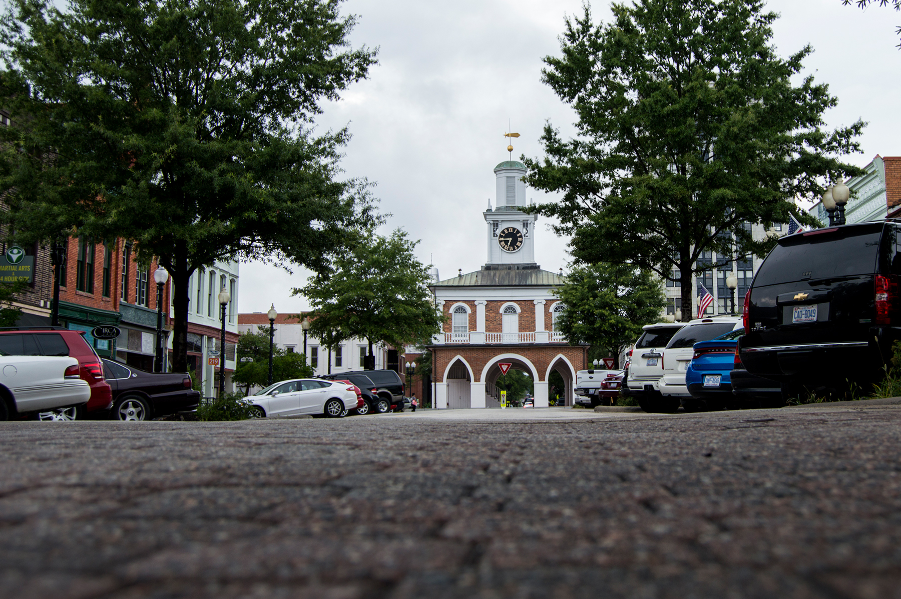 The Market House in Fayetteville, North Carolina, was named a national historic landmark in 1973. It was built in 1832. (Michael Olinger/News21)