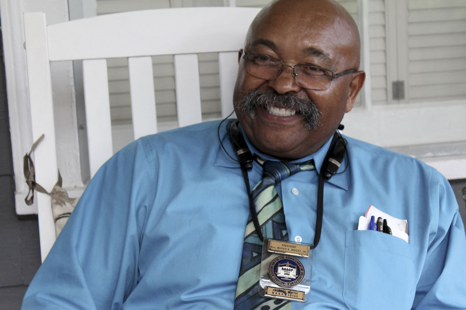 The Rev. Mathis Wright is the Sumter County NAACP president and a plaintiff in the Wright v. Sumter County lawsuit, which claims at-large elections could prevent African-Americans from being represented equally. (Phillip Jackson/News21)