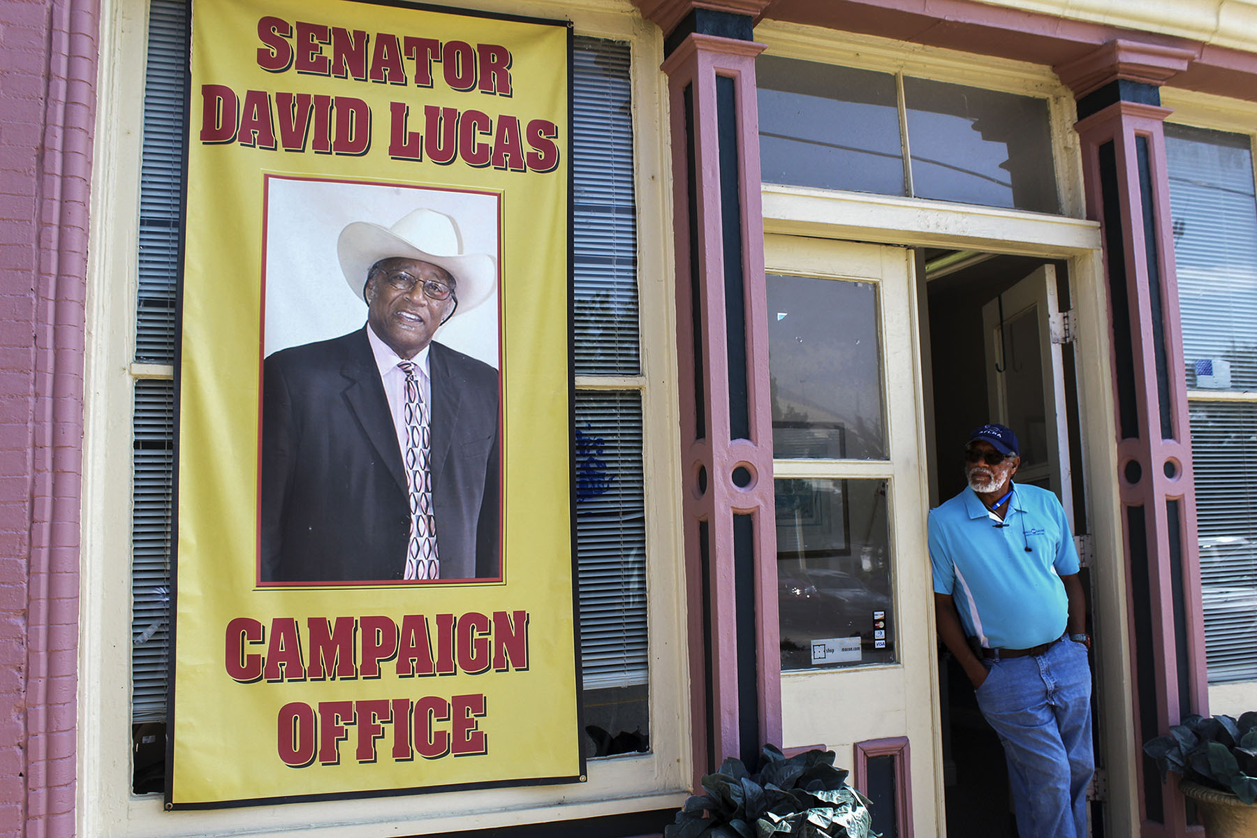 David Lucas has served the East Macon area as a state senator since 2012. In his childhood, he said he had a near-death experience that inspired him to pursue a political career. (Photo and audio by Phillip Jackson/News21)