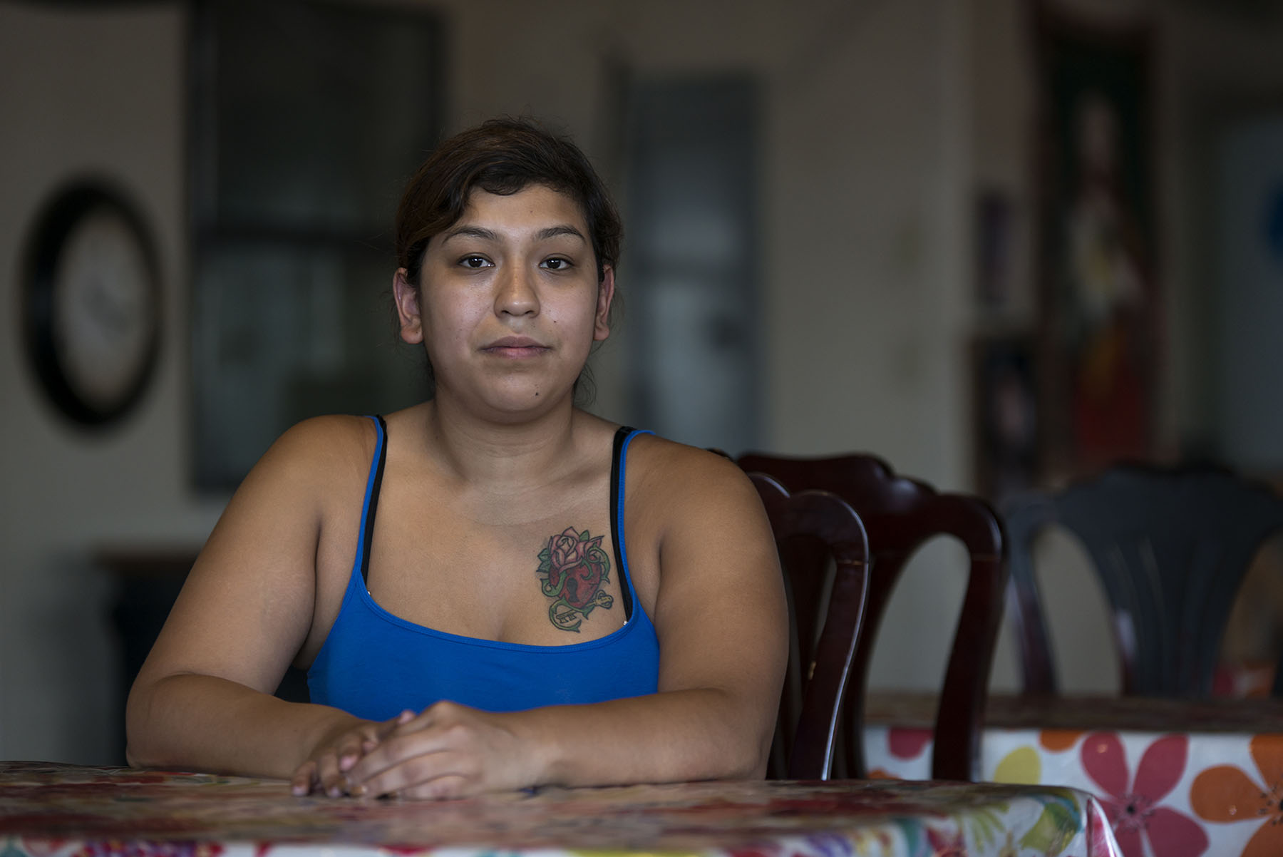 Alejandra Campos, 23, a native of Somerton, Arizona, has never registered to vote. Campos does not believe in the political system. She says politicians only make promises. (Photo by Roman Knertser, audio by Pam Ortega/News21)
